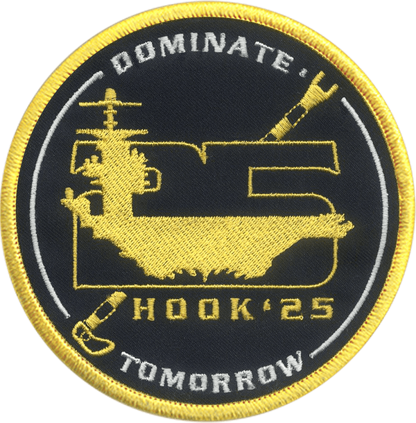 Tailhook 2025 Embroidered Patch - Badass Patches