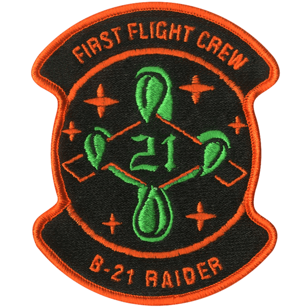 Team Fluffer B - 21 Raider Neon - Badass Patches