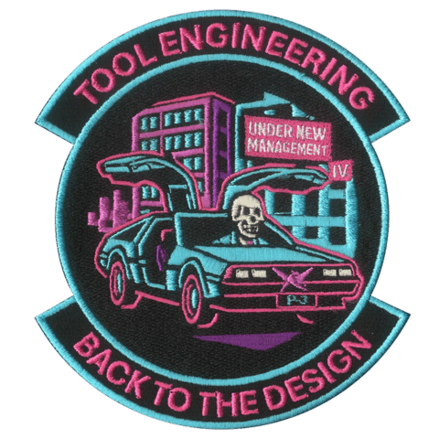 Tool Engineering Embroidered Patch – Badass Patches