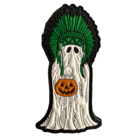 Trick or Treat Chiefs Ghost - Badass Patches