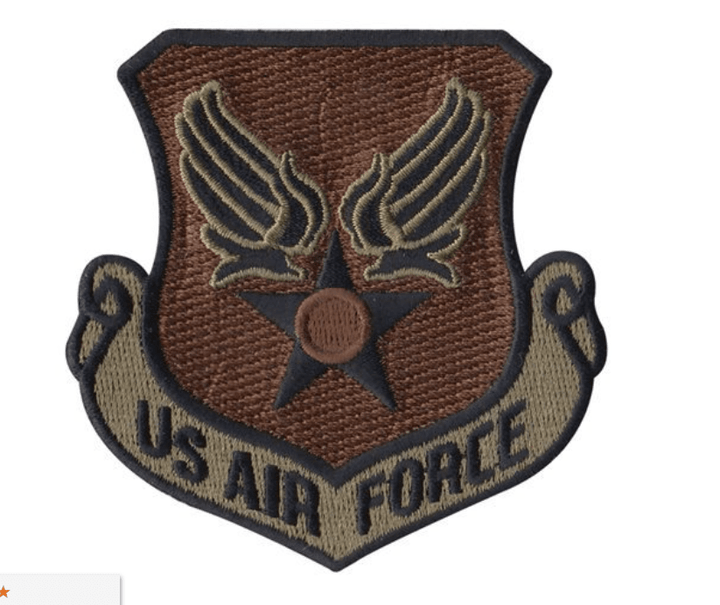 US Air Force HQ OCP Embroidery Patch - Badass Patches