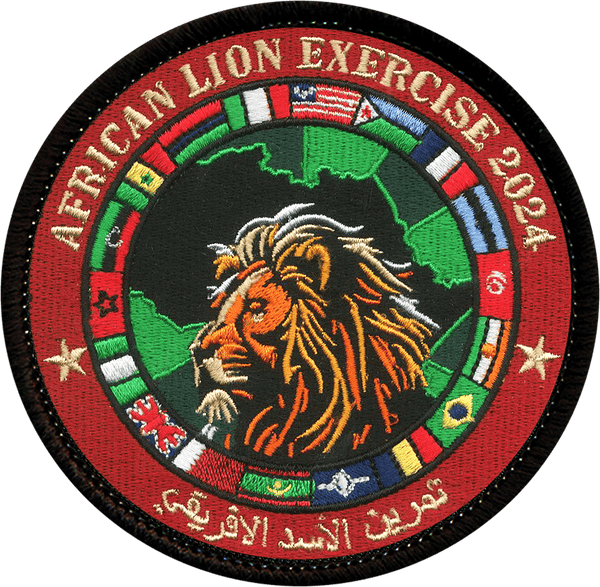 USAF African Lion 24 - Badass Patches