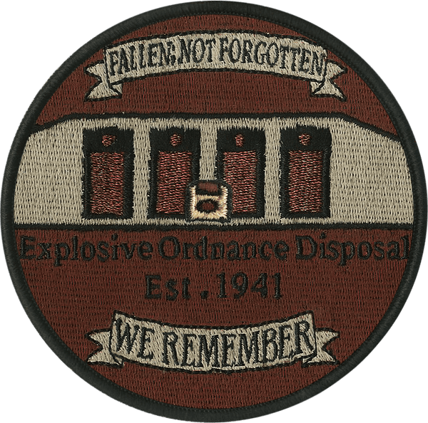 We Remember EOD EST.1941 - Badass Patches