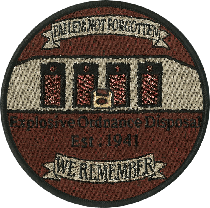 We Remember EOD EST.1941 - Badass Patches