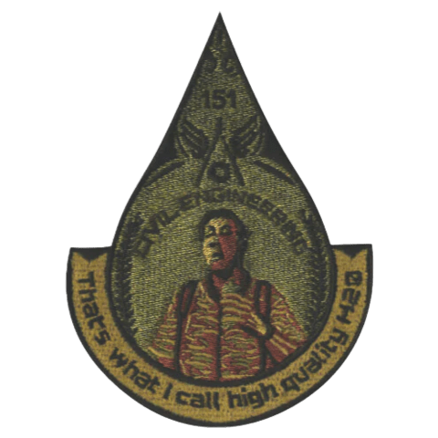 WFMS 151 Civil Engineering H2O - Badass Patches