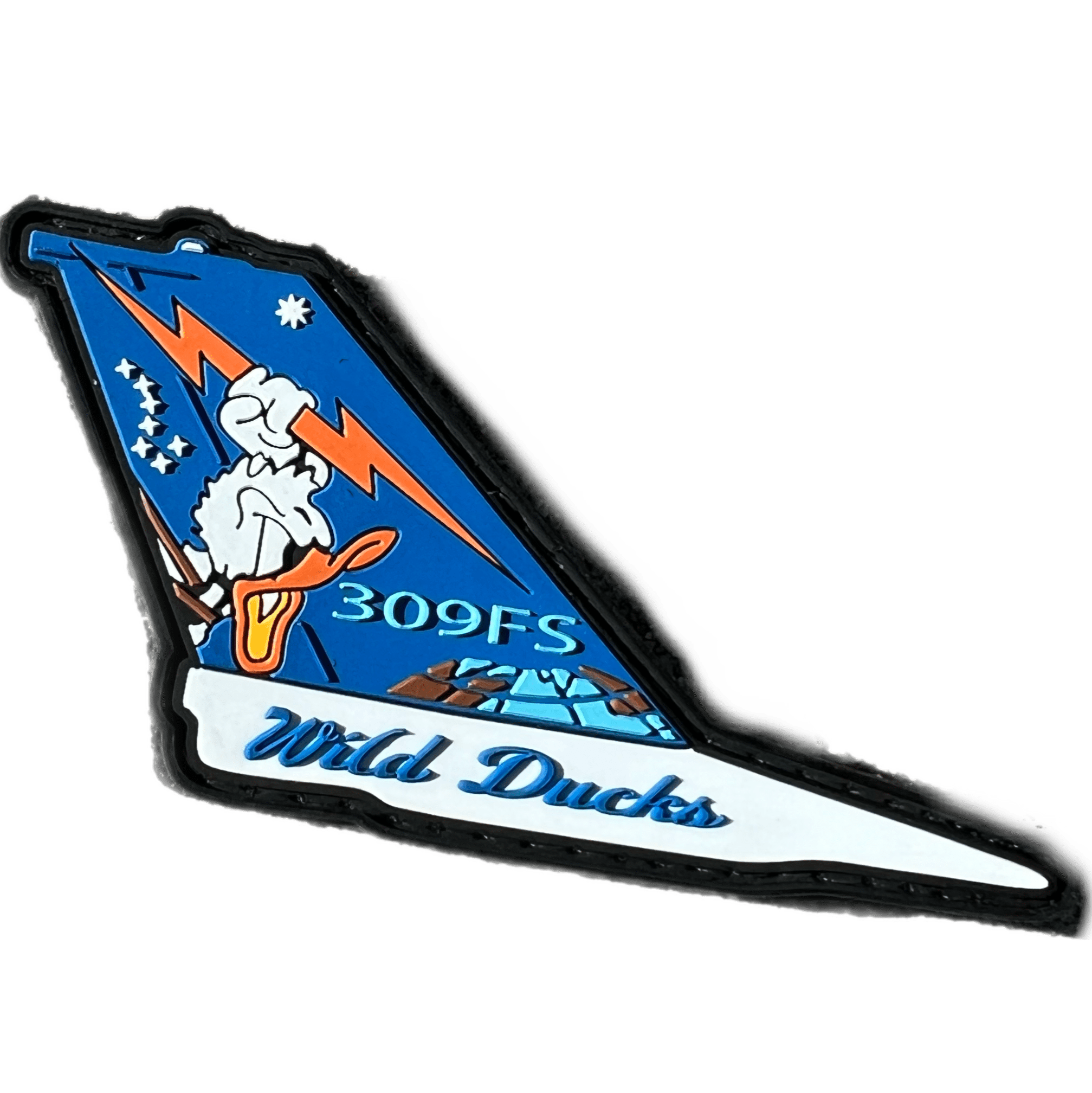 Wild Ducks Tail Flash 309 FS PVC Patch – Badass Patches