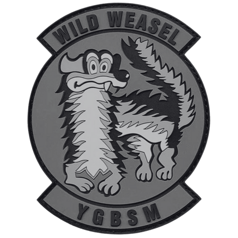 Wild Weasel YGBSM PVC Patch - Badass Patches