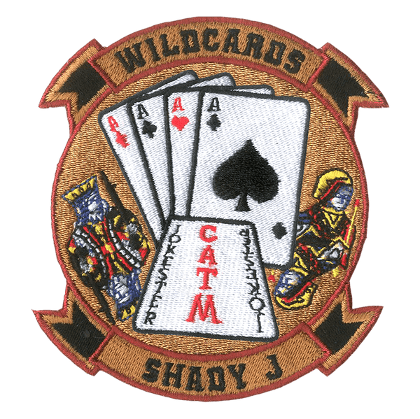 Wildcards King Queen - Badass Patches