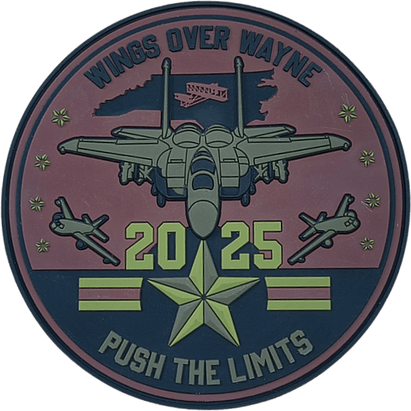Wings Over Wayne 2025 - Badass Patches