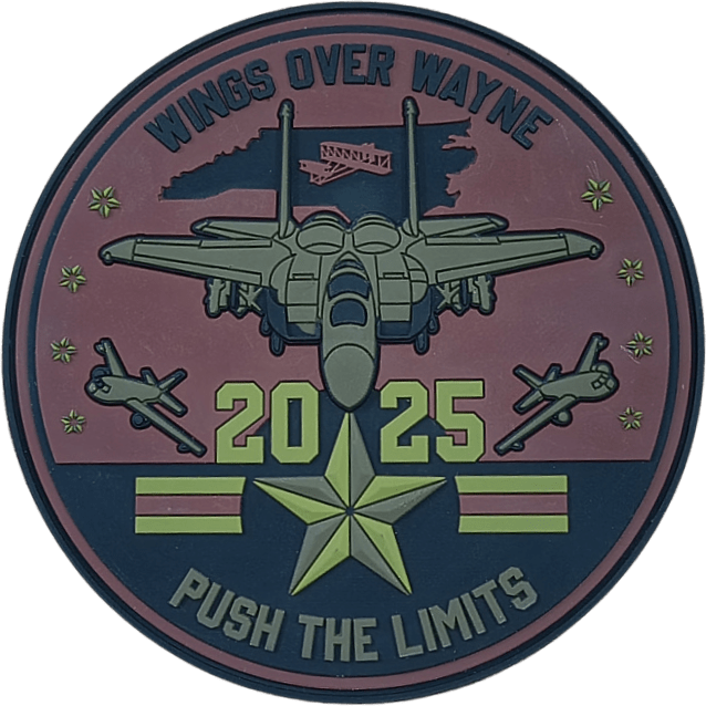 Wings Over Wayne 2025 - Badass Patches