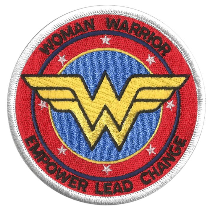 Woman Warrior - Badass Patches