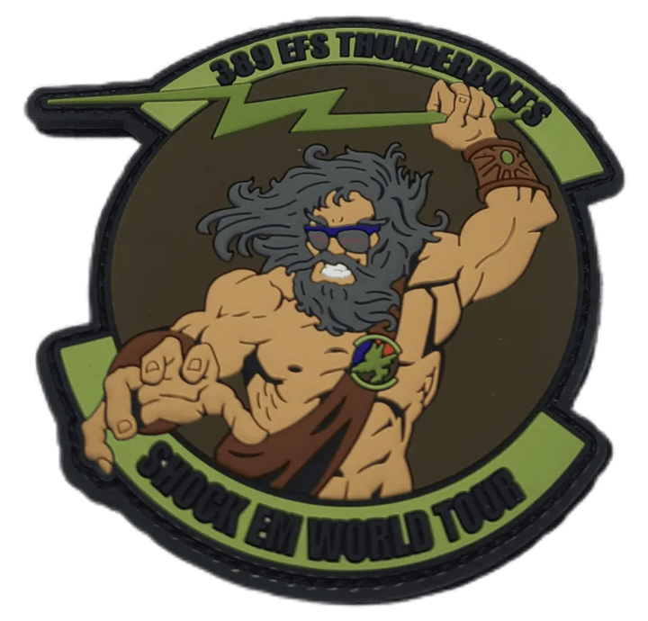 389 EFS Thunderbolts Badass PVC Patch - Badass Patches