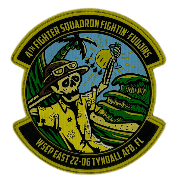 4 FS WSEP Skeleton PVC Patch - Badass Patches