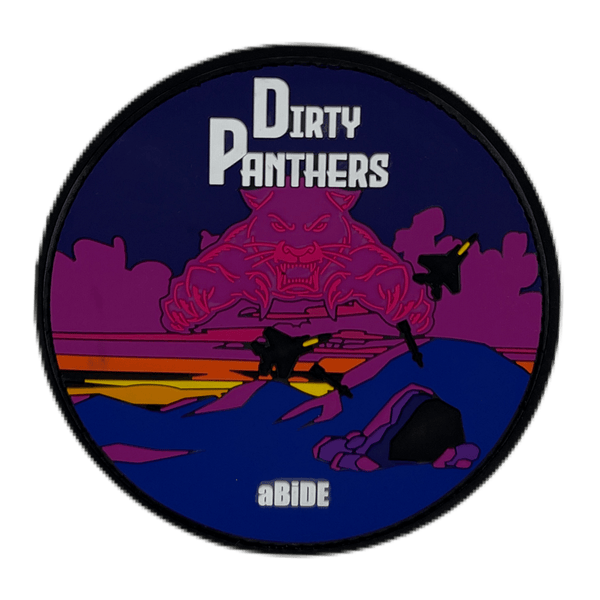 494 FS Dirty Panthers PVC Patch - Badass Patches