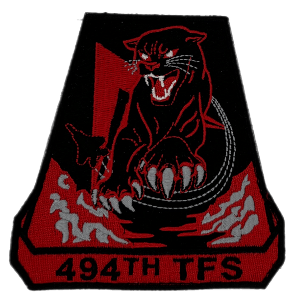 494th Dark Panther Trap Patch - Badass Patches