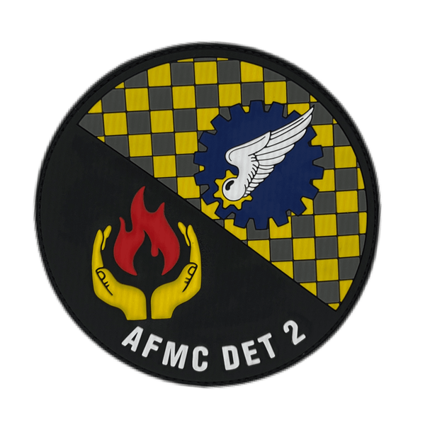 AFMC DET 2 PVC Patch - Badass Patches