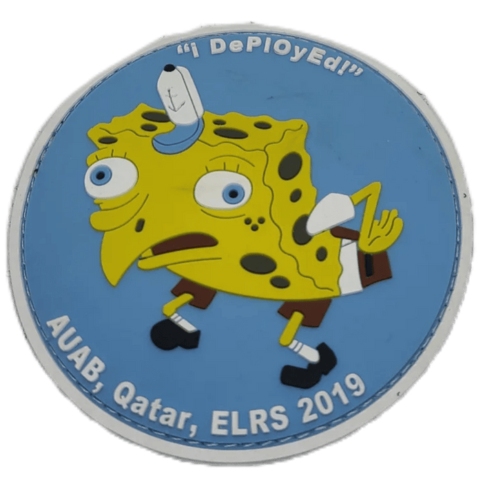 AUAB, QATAR, ELRS 2019 - Badass Patches