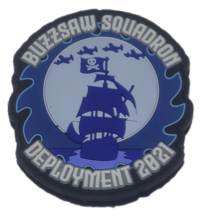 Buzzsaw Squadron PVC Patch - Badass Patches