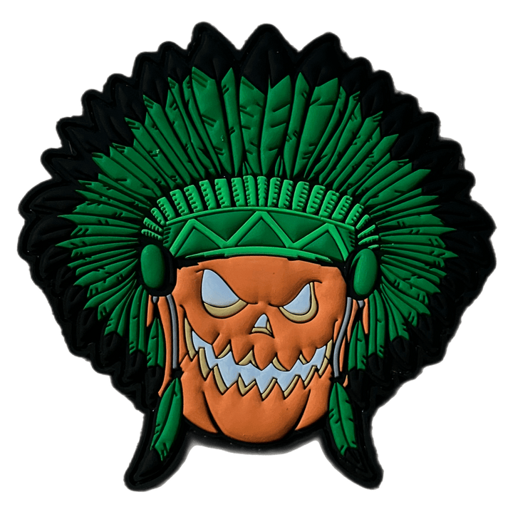 Chief Pumpkin Haunted Halloween - Badass Patches