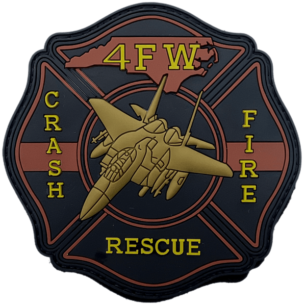 Crash Fire Rescue OCP PVC - Badass Patches