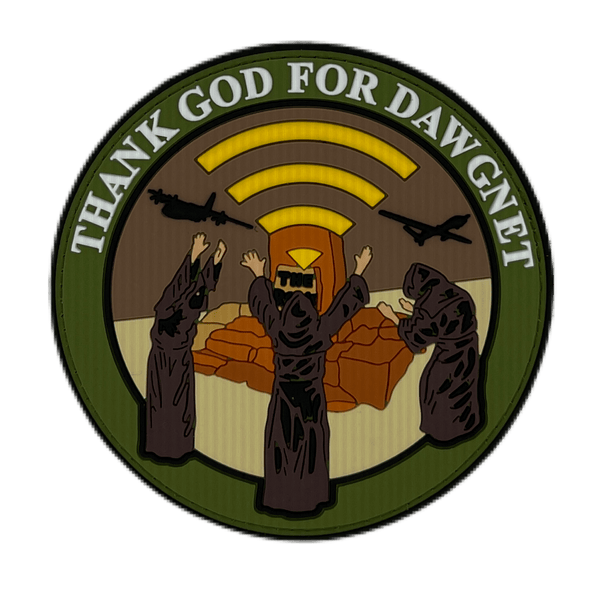 Dawgnet PVC Patch - Badass Patches