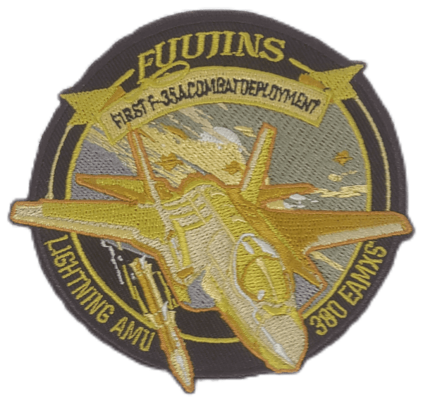 Fuujins F - 35 First Combat Deployment Patch - Badass Patches
