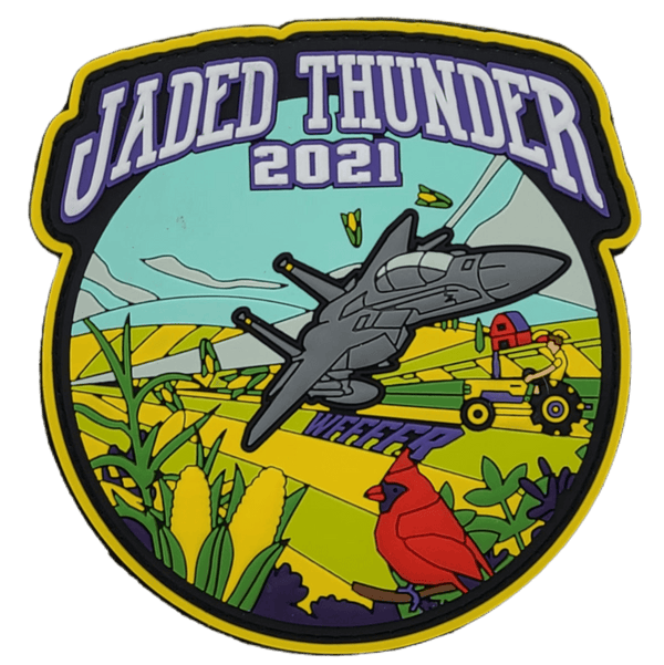 Jaded Thunder Rustic Rockets PVC Patch - Badass Patches