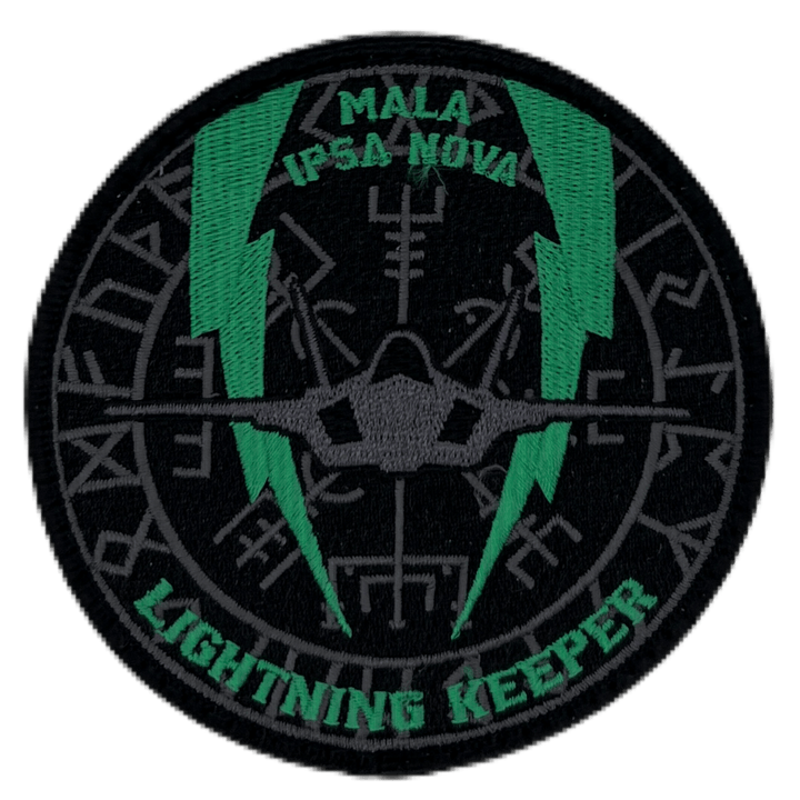 Lighting Keeper Mala Embroidered Patch - Badass Patches