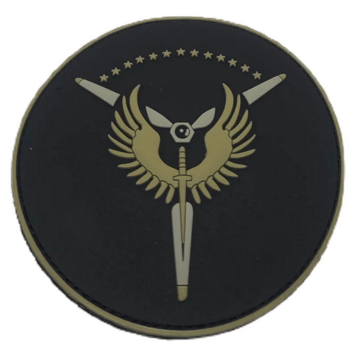 Propeller Sword PVC Patch - Badass Patches