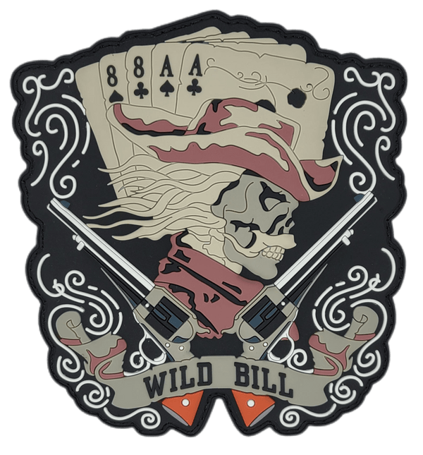 Wild Bill PVC Patch - Badass Patches